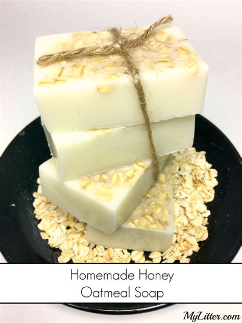 Homemade Honey Oatmeal Soap MyLitter One Deal At A Time