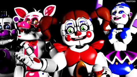 Sister Location Animatronics Sfm Fnaf By Thesitcixd On Deviantart