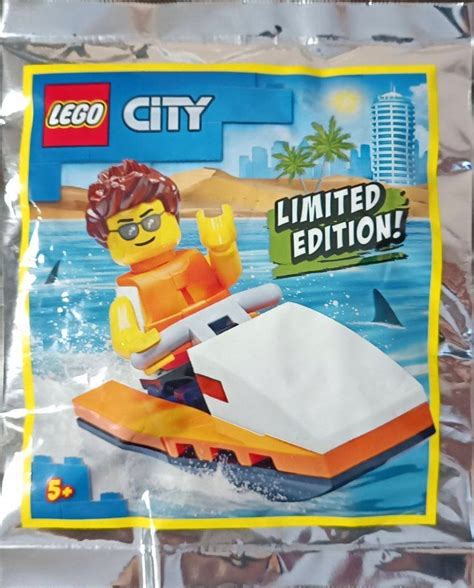 Lego City Figurka Skuter Wodny Por Wnaj Ceny Allegro Pl