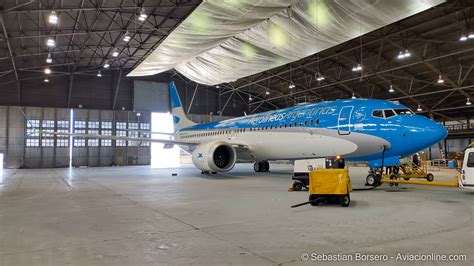 [fotogalería] Lv Kej El Nuevo Boeing 737 Max De Aerolíneas Argentinas