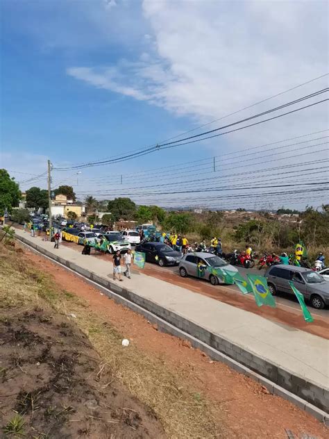 Bolsonaro Cumpre Agenda Em Divin Polis Nesta Sexta Apoiadores J