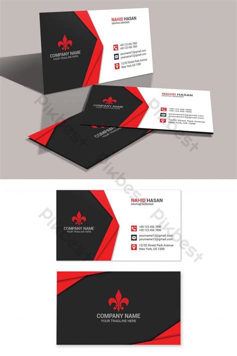 Design Back And Front Business Card | PSD Free Download - Pikbest