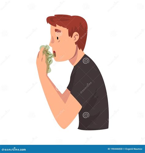 Bad Breath Cartoon Vector | CartoonDealer.com #29364311