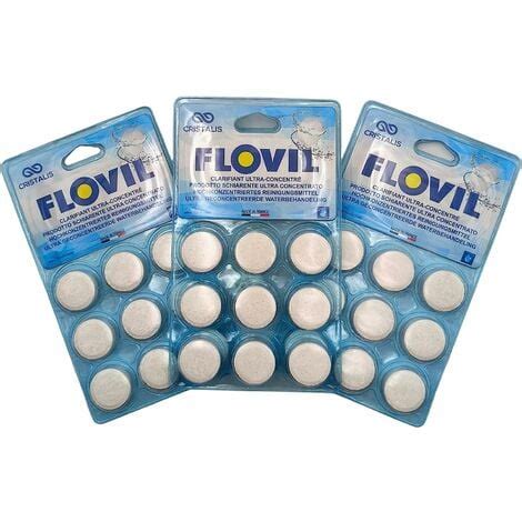 Flovil Clarifiant Ultra concentré pour Tous Types de filtres piscines