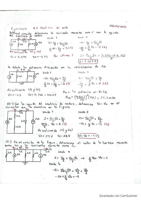 Solution An Lisis De Circuitos En Ingenier A Capitulo Ejercicios