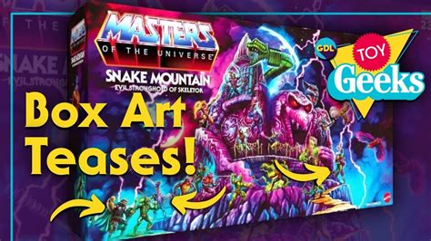 Motu Origins Snake Mountain Box Art Teases New Figures Youtube