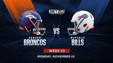 Bet Broncos As They Invade Beat Up Bills