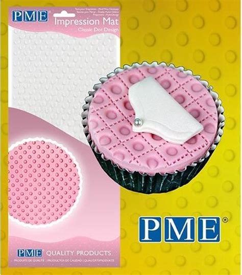 Pme Impression Mat Classic Dot Design Bol