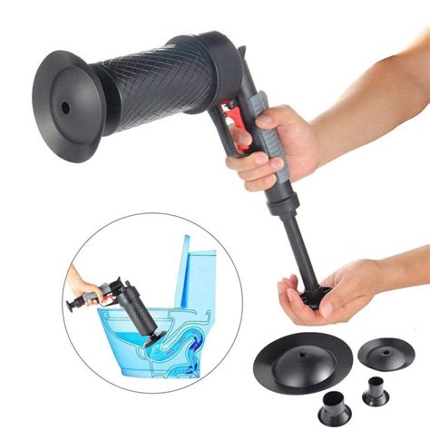 Buy Air Drain Blaster Air Power Toilet Plunger Heavy Duty Sink Plunger