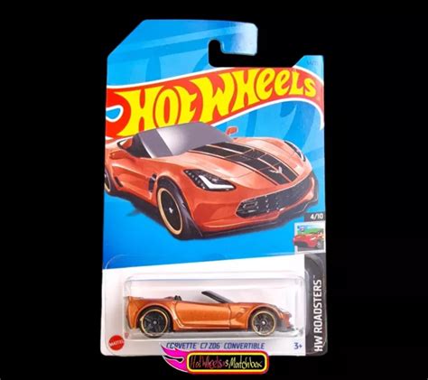 Hot Wheels Corvette C Z Convertible Hw Roadsters N Case Picclick Uk
