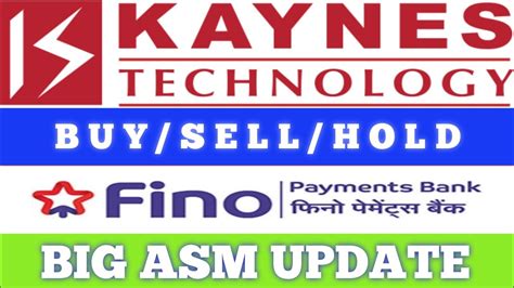 Kaynes Technology Share Latest News Today Fino Payment Bank Share