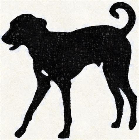 Dog Silhouette Ii Free Stock Photo Public Domain Pictures