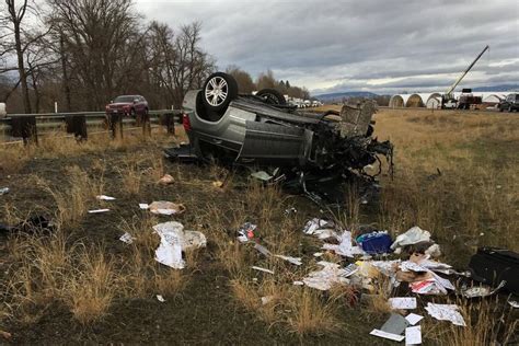 Update Woman Killed In Wreck On I 90 In Ellensburg Identified