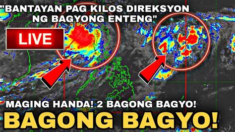 Nakakatakot Banta Ng Bagong Bagyo Tignan Direksyon Ni Bagyong