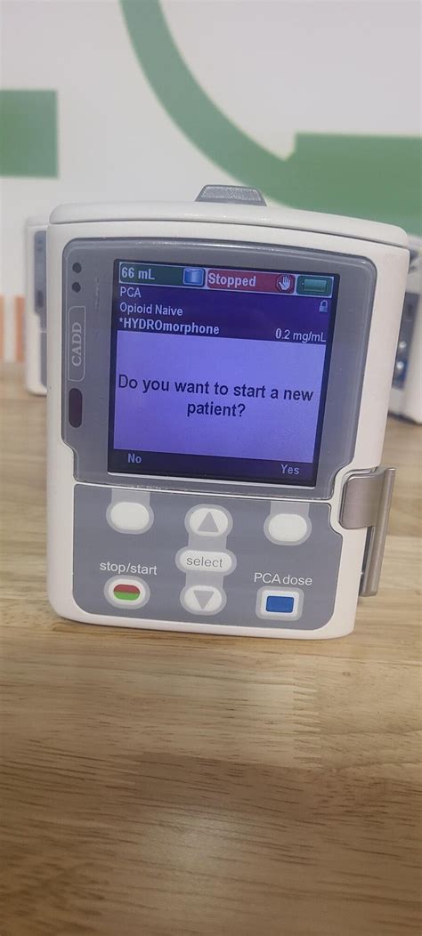 Smiths Medical Cadd Solis Model Ambulatory Infusion Pumps Ecg