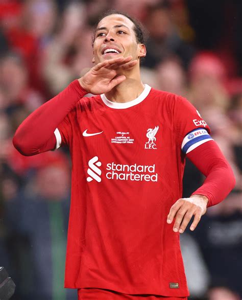 Liverpool Player Ratings Virgil Van Dijk Leads By Example With Carabao