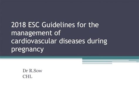 Pdf 2018 Esc Guidelines For The Management Of Cardiovascular