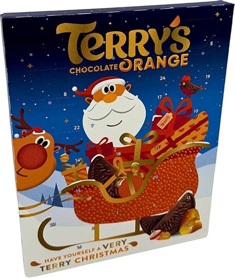 Terrys Chocolate Orange Advent Calendar 2024 106g Advent Calendar