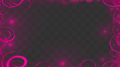 Business Border Pink Texture Curve Pink Business Frame Png