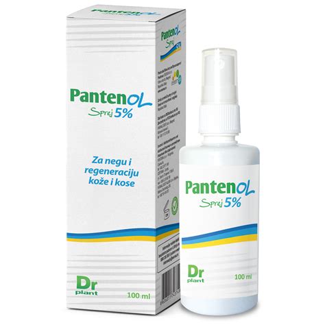 Pantenol sprej 5 za regeneraciju oštećene kože i kose 100ml