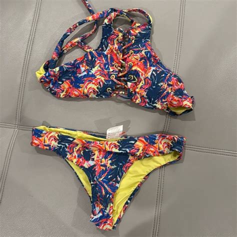 Swim Atlantis The Cove Colorful Bikini Poshmark
