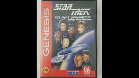 Star Trek The Next Generation Echoes From The Past Mega Drive P Cos Tv