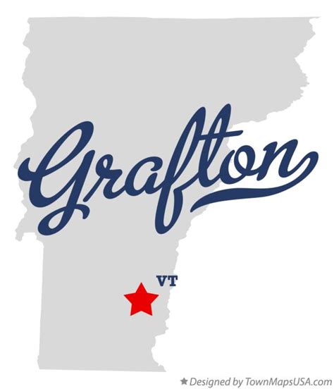 Map of Grafton, VT, Vermont