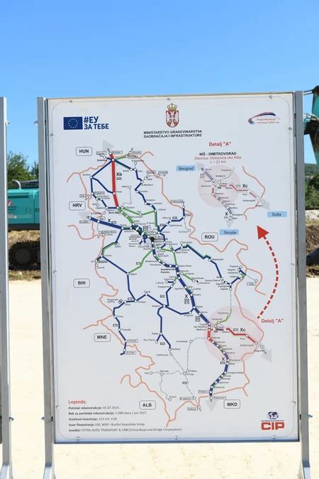 Počinje gradnja železničke obilaznice oko Niša duge 22 kilometra