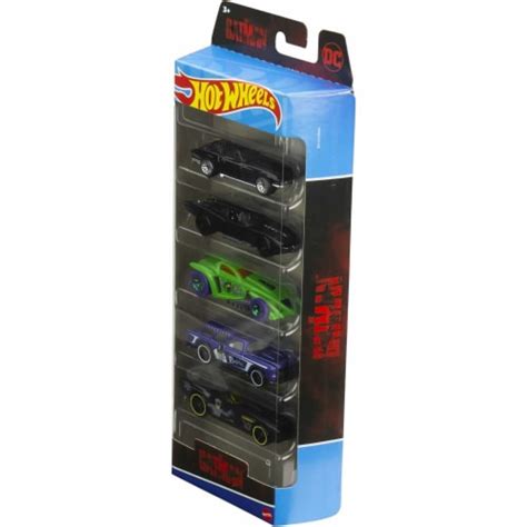 Hot Wheels Batman 5 Pack Multipack Of 5 Batman Themed Vehicles Authentic Decos 1 Kroger