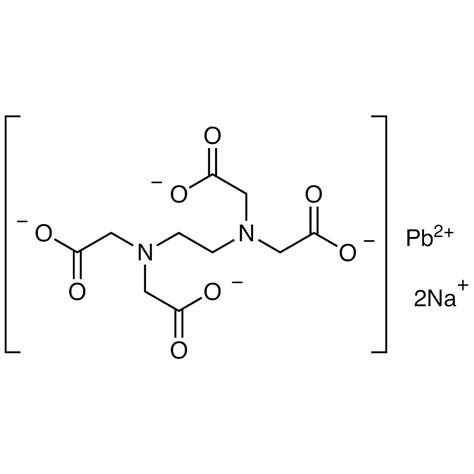 Ethylenediaminetetraacetic Acid Lead II Disodium Salt