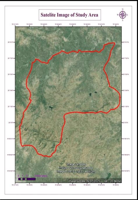 B Satellite Imagery Courtesy Of Gsda Download Scientific Diagram