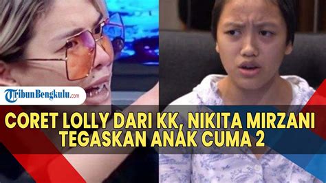 Coret Lolly Dari Kk Nikita Mirzani Tak Beri Jatah Warisan Asuransi Di