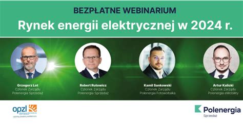 Webinarium Rynek Energii Elektrycznej W 2024 R Biznes Lubuski