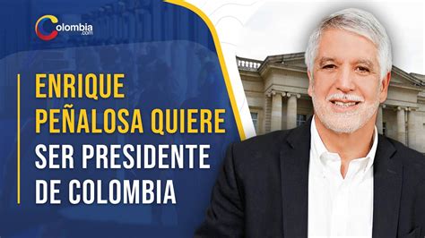 Enrique Pe Alosa Anuncia Que Ser Candidato A La Presidencia De