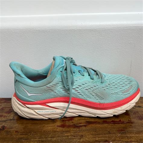 Hoka Shoes Womenswear Hoka Clifton 8 Turquoise 85d Pre Owned Poshmark