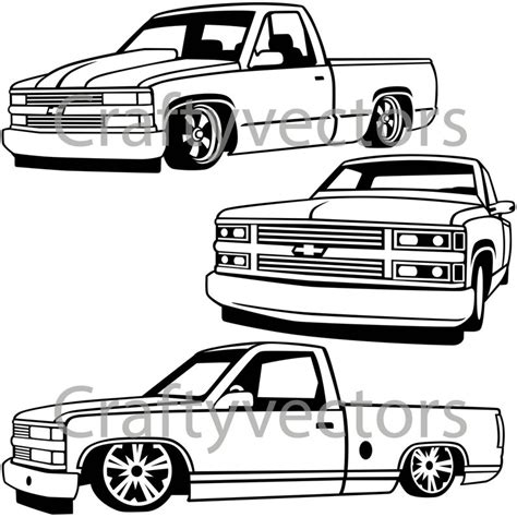 Silverado Drawing At Explore Collection Of