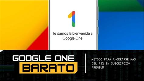 Google One Barato M Todo Para Suscribirte A Sus Planes Premium