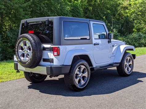 Certified Pre Owned Jeep Wrangler Jk Sahara Convertible In