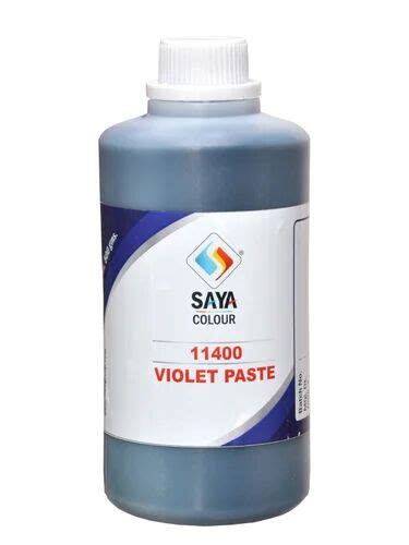 Saya Violet 23 Pigment Paste Packaging Size 500 Gram 5 Kg 25 Kg At