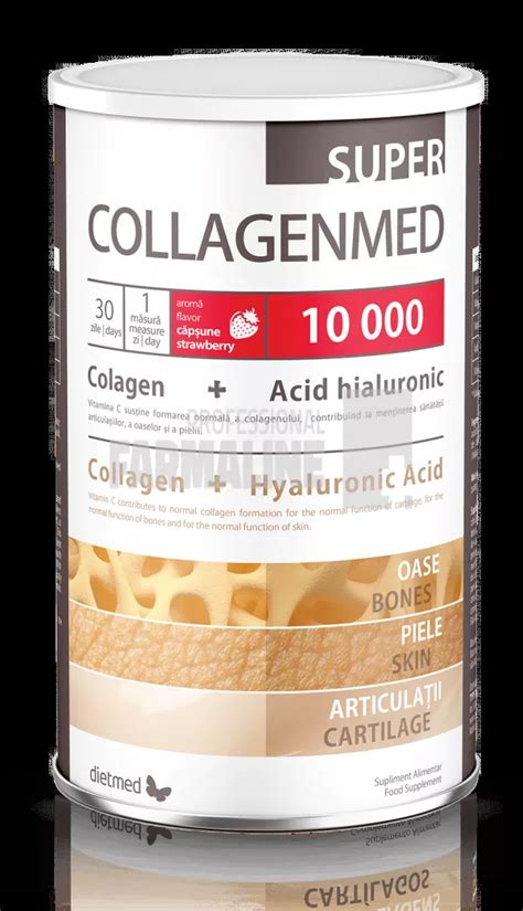 CollagenMed Super 10 000 Capsune 450 G La Pret Mic Pfarma Ro