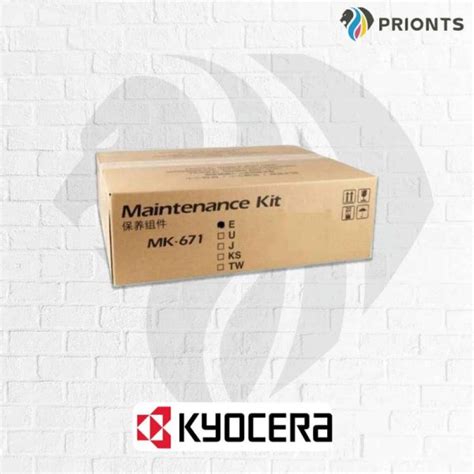 Caja De Mantenimiento Kyocera Mk Nuevo