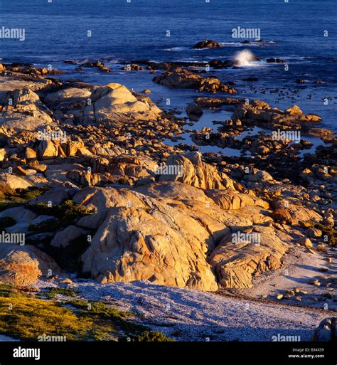 Rocky Shoreline At Tietiesbaai In Cape Columbine Nature Reserve