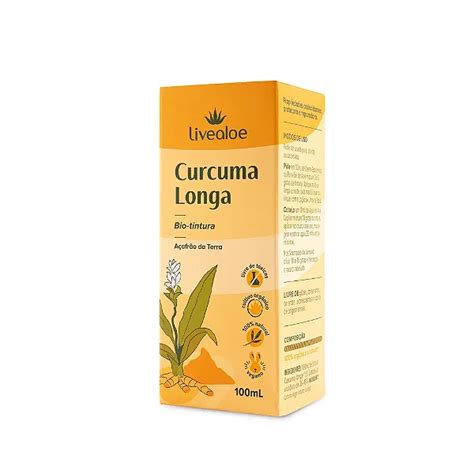 C Rcuma Longa Bio Tintura Ml Livealoe Emi Cosm Ticos