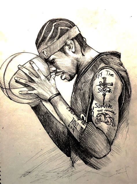 Allen Iverson Drawing