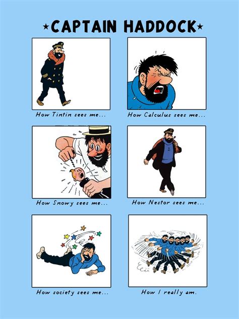 Captain Haddock Meme Art Print By Rafstar Designs X Small Captain