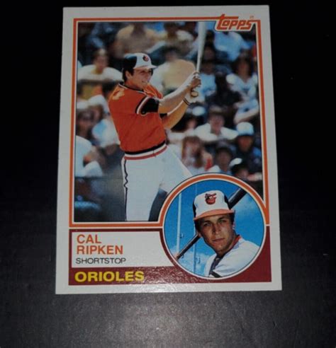 Topps Cal Ripken Jr Ebay