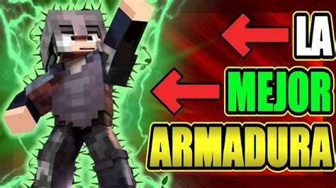 LA MEJOR ARMADURA DE MINECRAFT YouTube