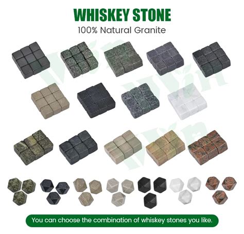 Iwin Creative Natural Granite Chilling Whiskey Stone Ball And Rotating