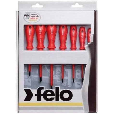 Felo 613 7-Piece Handle Insulated Screwdriver Set in the Screwdrivers department at Lowes.com