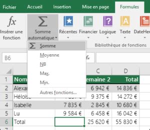 Comment Ins Rer Et Utiliser Des Fonctions Dans Excel Sos Excel